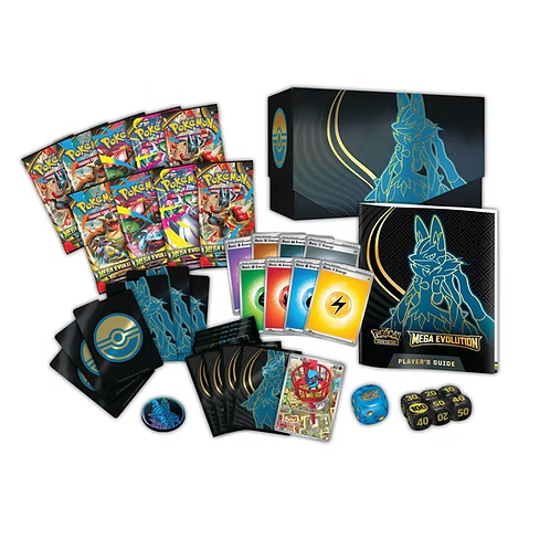 Pokémon TCG: Mega Evolutions Elite Trainer Box (Lucario)