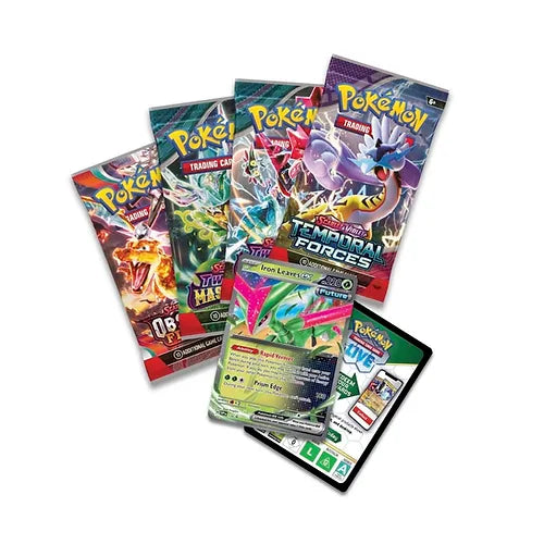 Pokémon TCG - Paradox Clash Tin (Iron Leaves ex)