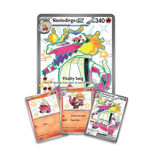 Pokémon TCG - Paldean Fates Skeledirge ex Premium Collection