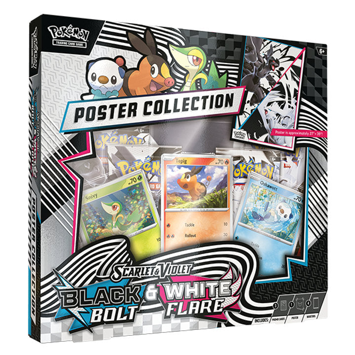 Pokémon TCG: Black Bolt & White Flare Poster Collection
