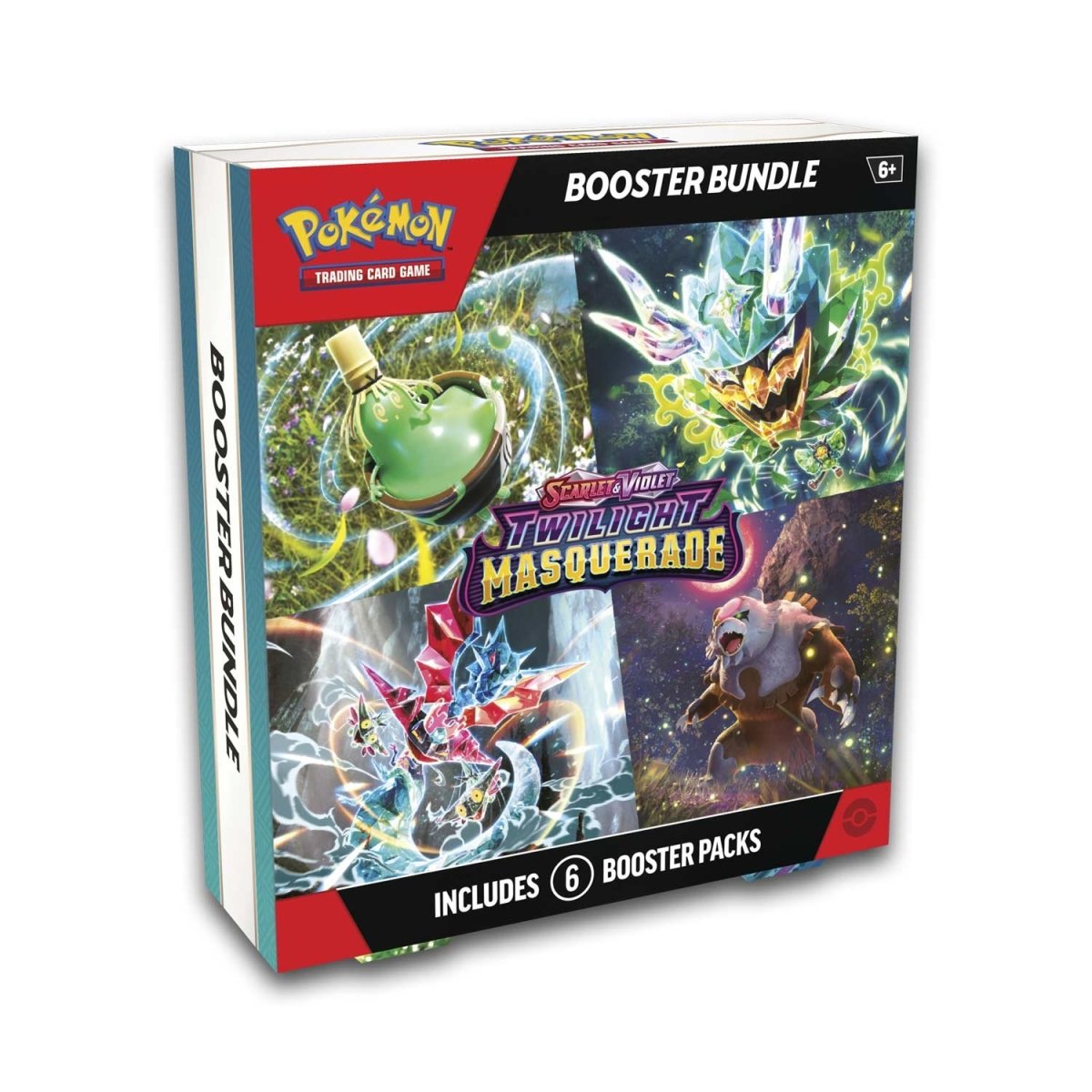 Pokémon TCG Scarlet & Violet-Twilight Masquerade Booster Bundle (6 Packs)