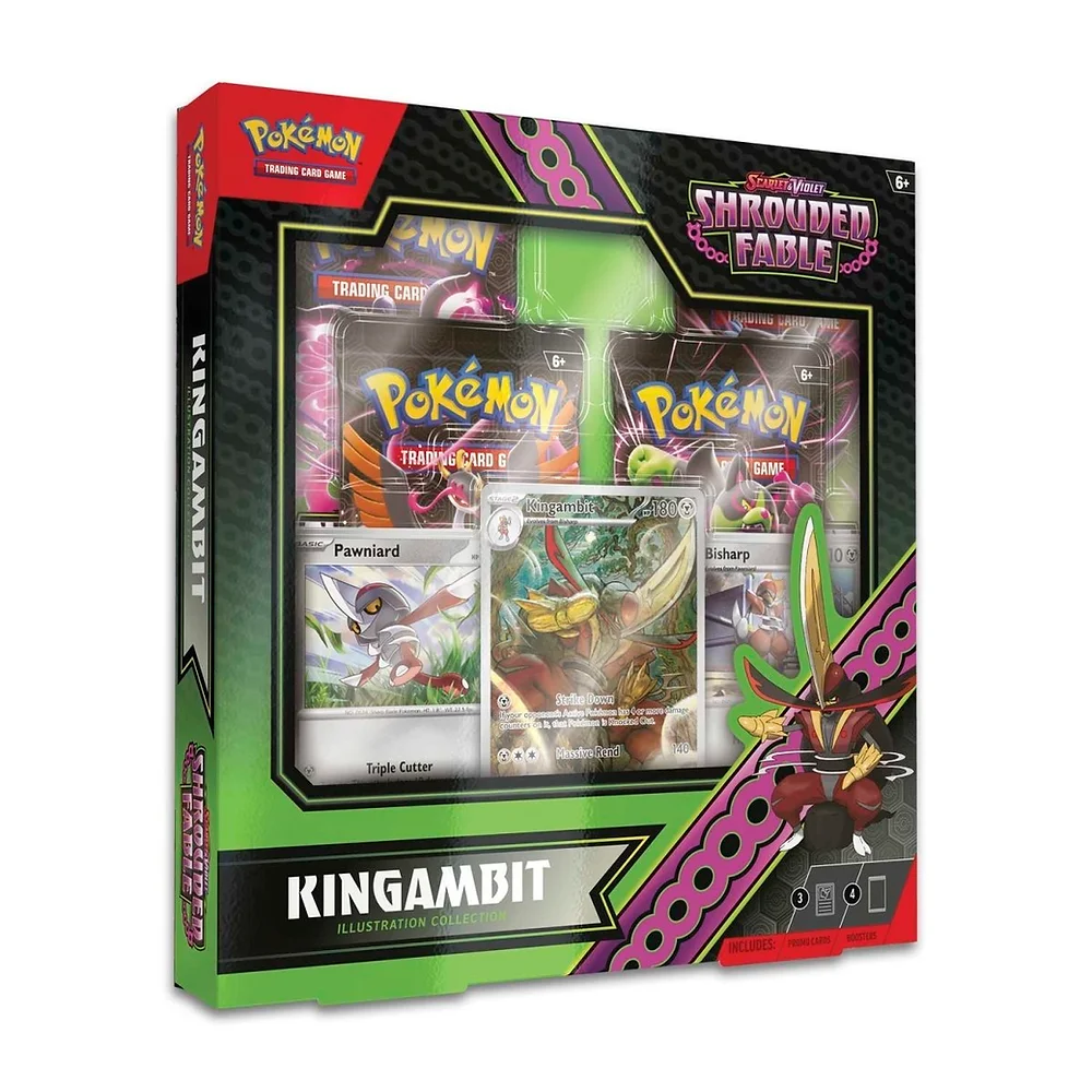 Pokémon Scarlet & Violet - Shrouded Fable Kingambit Illustration Collection