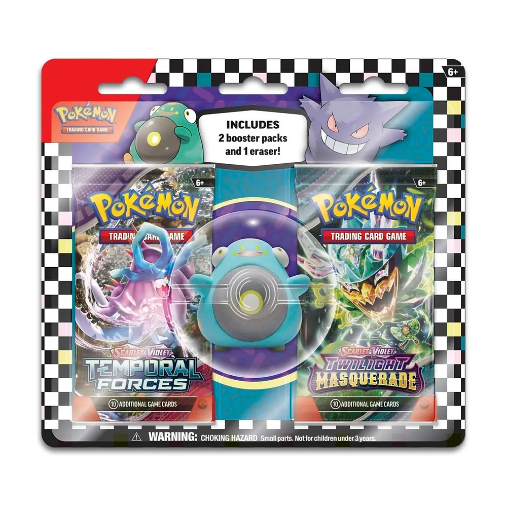 Pokémon TCG- Bellibolt Back to School Eraser Blister