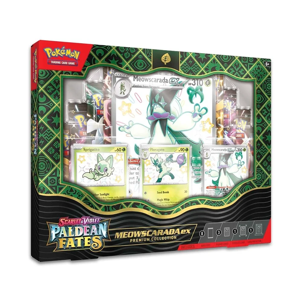 Pokémon TCG - Paldean Fates Meowscarada ex Premium Collection
