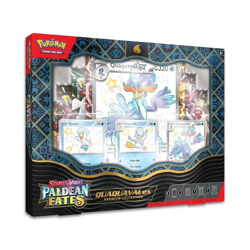 Pokémon TCG - Paldean Fates Quaquaval ex Premium Collection
