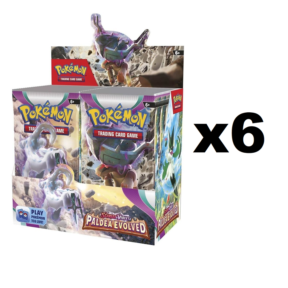 Pokémon TCG - Scarlet & Violet Paldea Evolved Sealed Booster Case