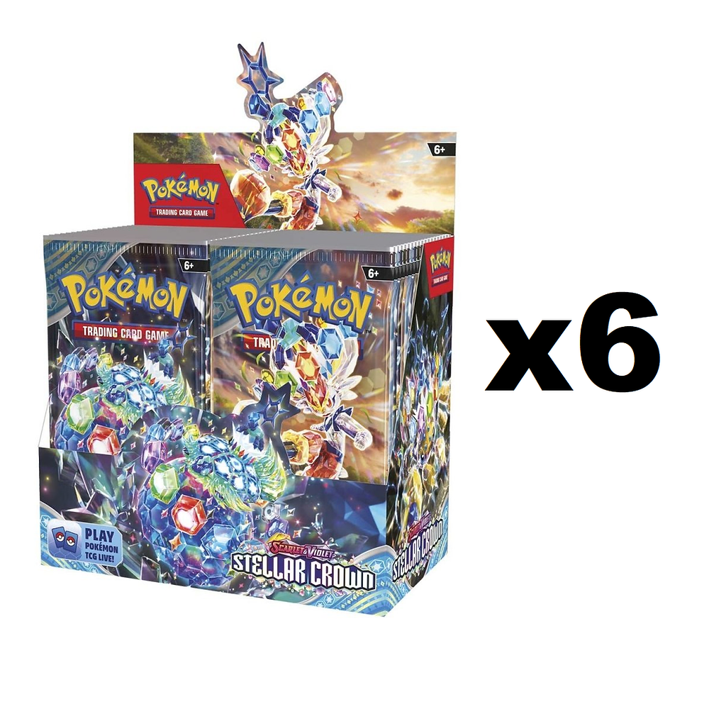 Pokémon TCG - Scarlet & Violet Stellar Crown Sealed Booster Case