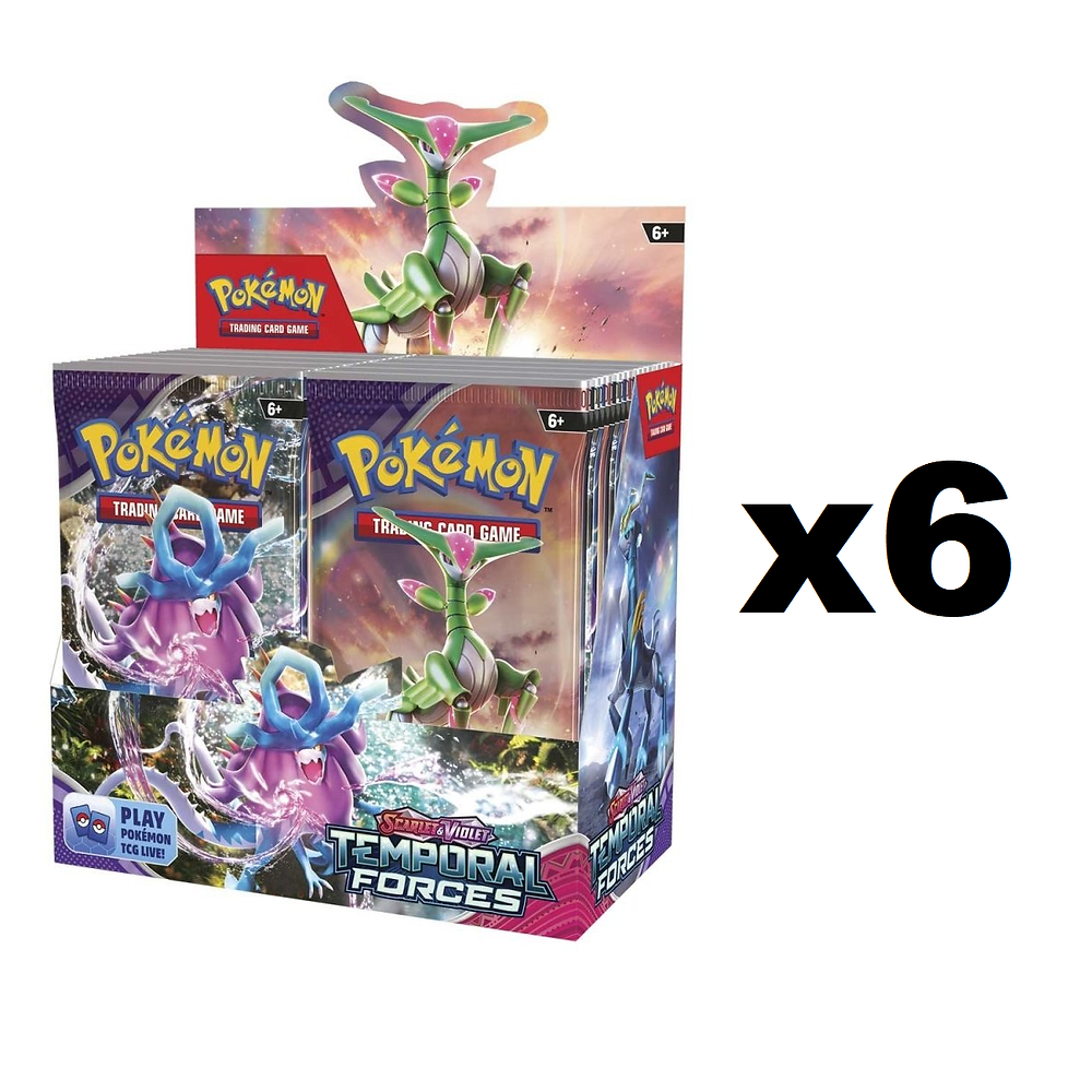 Pokémon TCG - Scarlet & Violet Temporal Forces Sealed Booster Case
