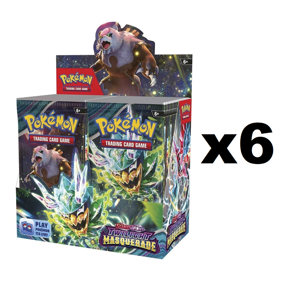 Pokémon TCG - Scarlet & Violet Twilight Masquerade Sealed Booster Case