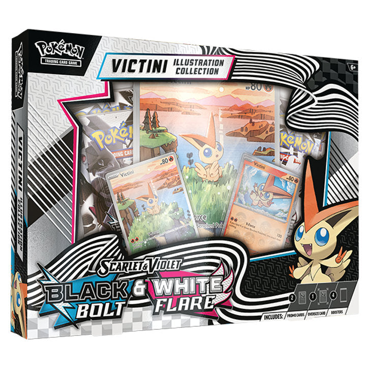 Pokémon TCG: Black Bolt & White Flare Victini Illustration Collection
