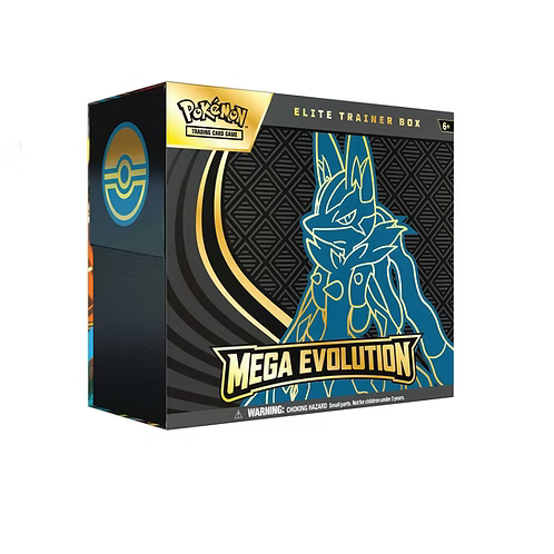 Pokémon TCG: Mega Evolutions Elite Trainer Box (Lucario)