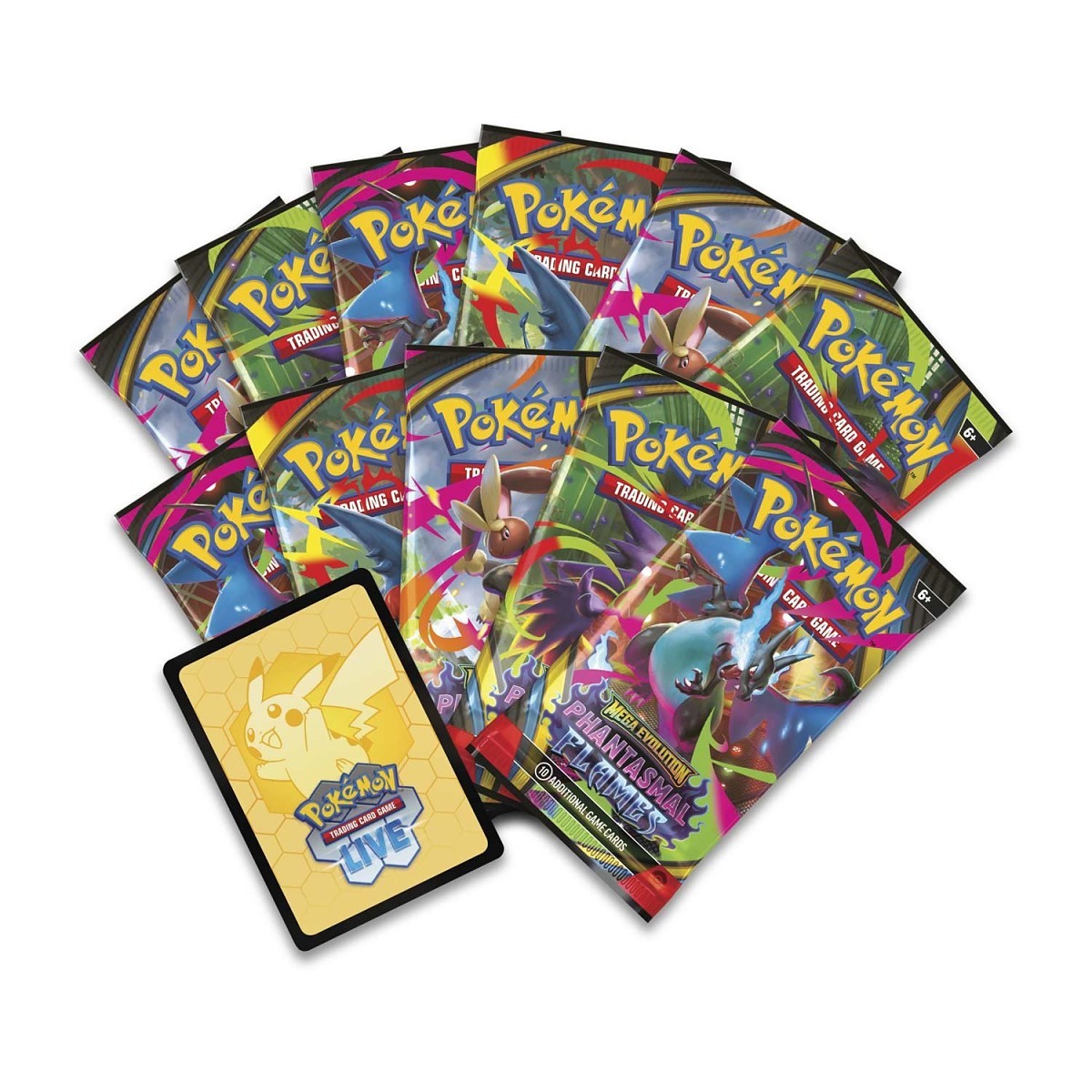 Pokémon TCG: Mega Evolution-Phantasmal Flames Pokémon Center Elite Trainer Box