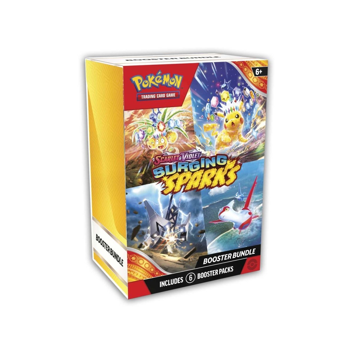 Pokémon TCG Scarlet & Violet-Surging Sparks Booster Bundle (6 Packs)