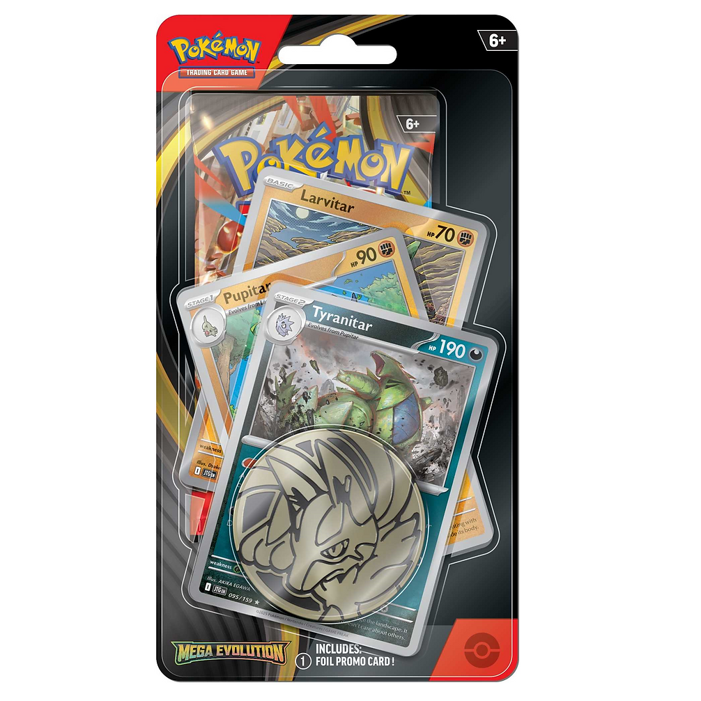 Pokémon TCG: Mega Evolutions 1-Pack Blister (Tyranitar)