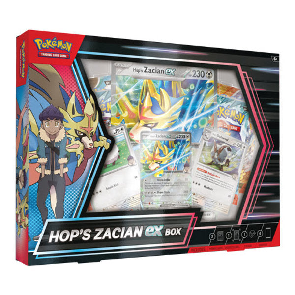 Pokemon TCG: Hop's Zacian ex Box