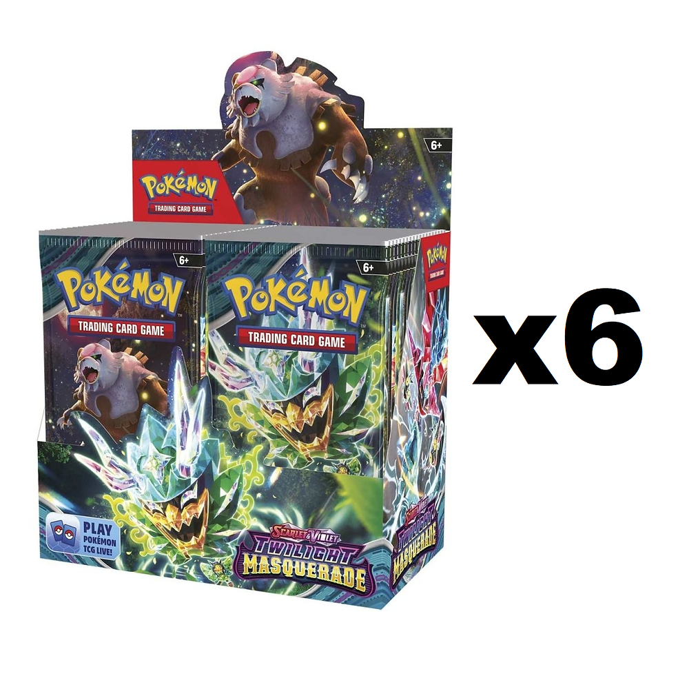 Pokémon TCG - Scarlet & Violet Twilight Masquerade Sealed Booster Case